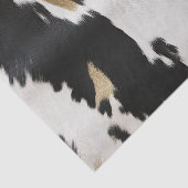 ウェスタン白黒金ゴールド牛革誕生日 薄葉紙 (詳細)