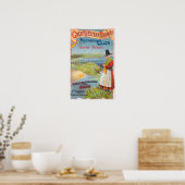 ウェスタン素晴らしレールプロモツアー – ウェールズ ポスター (キッチン)