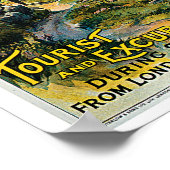 ウェスタン素晴らし鉄道～ウェールズ ポスター (角)