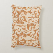 ウェスタン素朴アーストーンカントリーカウボーイブーツ アクセントクッション (裏面(縦))