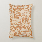 ウェスタン素朴アーストーンカントリーカウボーイブーツ アクセントクッション (正面(垂直))