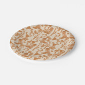 ウェスタン素朴アーストーンカントリーカウボーイブーツ ペーパープレート (アングル)