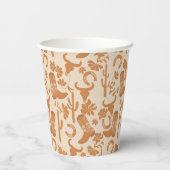 ウェスタン素朴アーストーンカントリーカウボーイブーツ 紙コップ (裏面)