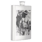 ウェスタン素朴カウボーイクールオリジナルアークラシックト フラスク (右)