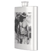 ウェスタン素朴カウボーイクールオリジナルアークラシックト フラスク (左)