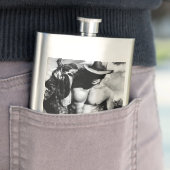 ウェスタン素朴カウボーイクールオリジナルアークラシックト フラスク (インサイチュ)