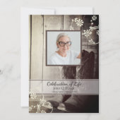 ウェスタン素朴カウボーイブーツお祝い・オブ・ライフ 招待状 (正面)