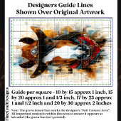 ウェスタン素朴カウボーイホースポートレートDE2デクページ 薄葉紙