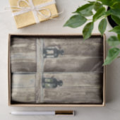 ウェスタン素朴カントリーウッドバーンランタン 薄葉紙 (ギフト)