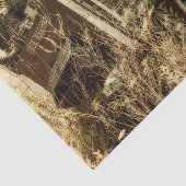 ウェスタン素朴カントリーブラウンヴィンテージファームワゴン 薄葉紙 (詳細)