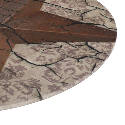 ウェスタン素朴カントリー初期のテキサス州スター カッティングボード (角)