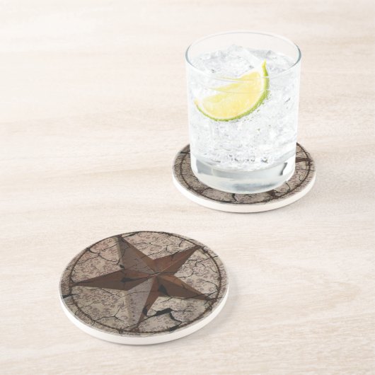 ウェスタン素朴カントリー初期のテキサス州スター コースター (側面)