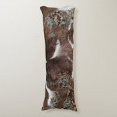 ウェスタン素朴カントリー牛革 ボディピロー (正面縦)