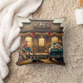 ウェスタン素朴カントリー食べ物を与えストストア クッション (ブランケット)