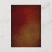 ウェスタン素朴スホースシューブルゴーニュ&金ゴールド詳細 エンクロージャーカード (裏面)