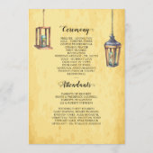 ウェスタン素朴ス結婚の🤠カントリーチャーム結婚ズ プログラム (裏面)