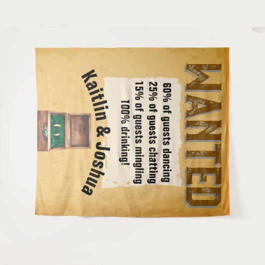 ウェスタン素朴ス結婚の🤠カントリーチャーム タペストリー (正面(横))