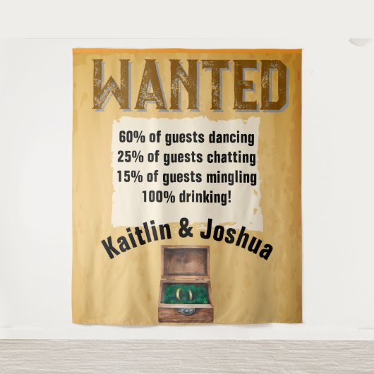 ウェスタン素朴ス結婚の🤠カントリーチャーム タペストリー (正面)