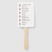 ウェスタン素朴ス結婚・ファン・プログラム ハンドファン (裏面)