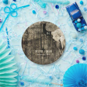 ウェスタン素朴ズブルスカルヴィンテージ ペーパープレート (パーティー)