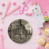 ウェスタン素朴ズブルスカルヴィンテージ ペーパープレート (パーティー)