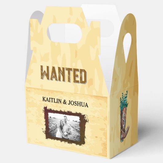 ウェスタン素朴ズ結婚の🤠指名手配の写真 フェイバーボックス (オープン)