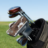 ウェスタン素朴ターコイズ牛革 ゴルフヘッドカバー (インサイチュ)