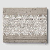 ウェスタン素朴テーマ結婚ズゲストブック ゲストブック (裏面)