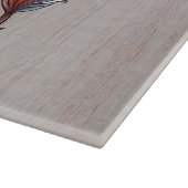 ウェスタン素朴ハイランドカーフ カッティングボード (角)