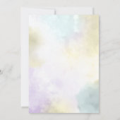 ウェスタン素朴フローラ誕生会 招待状 (裏面)