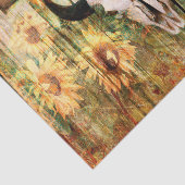 ウェスタン素朴ブルスカルカントリーサンフラワー 薄葉紙 (詳細)