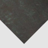 ウェスタン素朴ブルスカルティール（緑がかった色）ヴィンテージスクリプト 薄葉紙 (詳細)