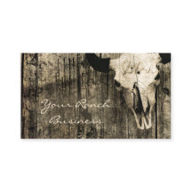 ウェスタン素朴ブルスカルブラウンヴィンテージバーン