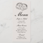 ウェスタン素朴ホースグエレガントランドウェディング メニュー (正面)