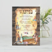 ウェスタン素朴ロデオカウボーイカジノ 招待状 (スタンド正面)