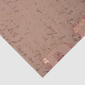 ウェスタン素朴ヴィンテージブルスカルオレンジスクリプト 薄葉紙 (詳細)