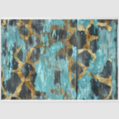 ウェスタン素朴女性のカーボーイシック動物のパターン 薄葉紙 (正面)