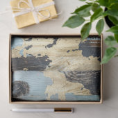 ウェスタン素朴女性のカーボーイシック 薄葉紙 (ギフト)