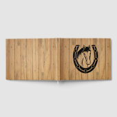 ウェスタン結婚ウッドの馬馬術国 ゲストブック (全面)