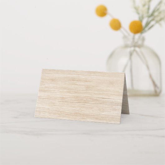 ウェスタン結婚ズのカウボーイ素朴ブーツ茶色の木 プレイスカード (裏面)