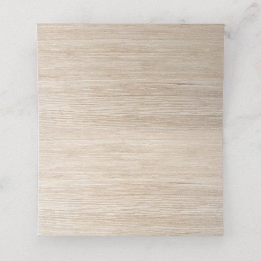 ウェスタン結婚ズのカウボーイ素朴ブーツ茶色の木 プレイスカード (内部開封)