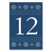 ウェスタン結婚ズのテーブル番号、リオ・ランチョー結婚ズ テーブルナンバー (正面)