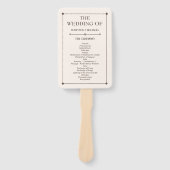 ウェスタン結婚ズの素朴国の結婚式用ハンドファン ハンドファン (正面)