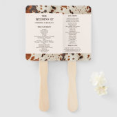 ウェスタン結婚ズの結婚ハンドファン ハンドファン (正面&裏面)