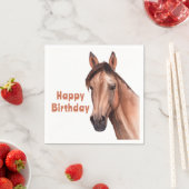 ウェスタン結婚ズウマカントリー素朴馬術師 スタンダードカクテルナプキン (インサイチュ)