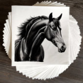 ウェスタン結婚ズウマカントリー素朴馬術師 スタンダードカクテルナプキン