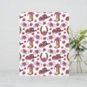 ウェスタン結婚ズスクラップブック紙 (スタンド正面)