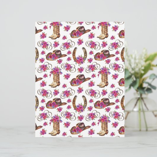 ウェスタン結婚ズスクラップブック紙 (スタンド正面)