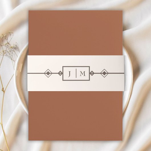 ウェスタン結婚ズ素朴カントリーヴィンテージベリーバンド 招待状ベリーバンド