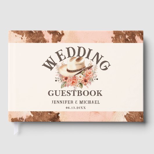ウェスタン結婚ズ赤面コウィデ結婚ズ・ゲストブック ゲストブック (正面)